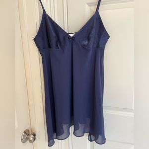 Victoria’s Secret Navy Blue Slip Dress